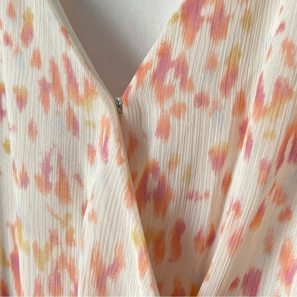 ALL in Favor Simone Floral Wrap Front Minidress - Picture 9 of 14